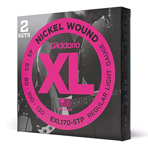 D'Addario EXL170-5TP Nickel Bassgitarrensaiten Long Scale
