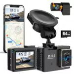 Dashcam Auto 4K Vorne & Hinten mit WLAN, GPS, Nachtsicht & Parküberwachung