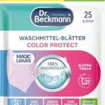 Dr. Beckmann Waschmittel-Blätter Universal | Vordosierte, wasserlösliche Blätter