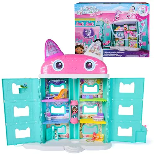 DreamWorks Gabby's Dollhouse Puppenhaus mit Gabby Figur & Zubehör für Kinder