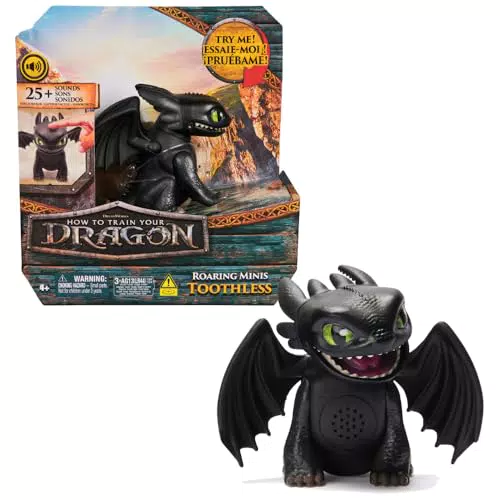 DreamWorks Ohnezahn Interaktive Drachenfigur mit Soundeffekten für Kinder ab 4