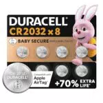 Duracell CR2430 Lithium-Knopfzellen - 3 V-Batterien (2er Pack)