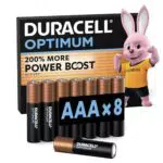 Duracell Optimum AA Batterien – Bis zu 200% längere Lebensdauer und extra Power