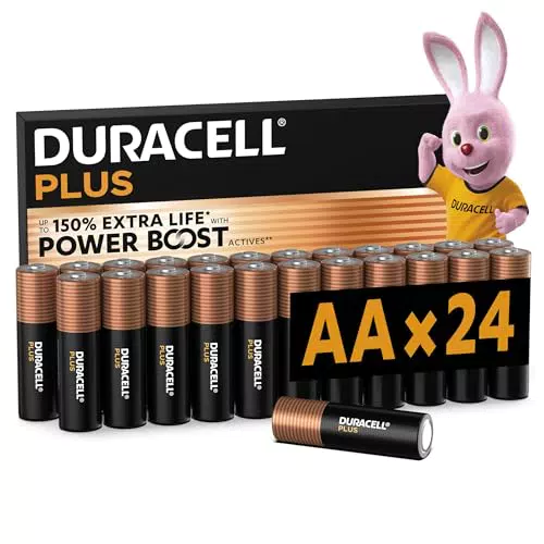 Duracell Plus AA Batterien – Langlebige Energie für Haushalt und Büro
