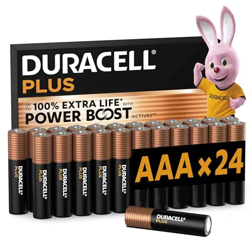 DURACELL Plus AAA Alkaline-Batterien 1,5V – langlebige Qualitätsbatterien