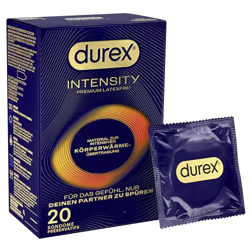 Durex Intensity Kondome ultra dünn, latexfrei mit Silikongleitgel für mehr Gefühl
