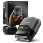 Dyoonoer Herren Elektrorasierer mit LED-Anzeige, IPX7 Nass-Trockenrasierer USB-C