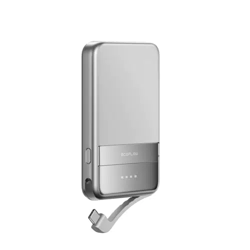 EF ECOFLOW Magnetische Powerbank 30W mit USB-C, kabelloses Ladegerät für iPhone