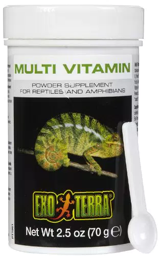 Exo Terra Multivitamin Pulver Futterzusatz für Reptilien – Nahrungsergänzung