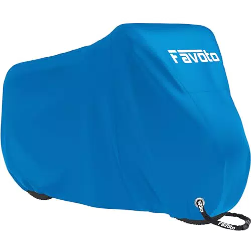 Favoto Fahrradabdeckung Wasserdicht aus 210D Oxford-Gewebe für Fahrräder