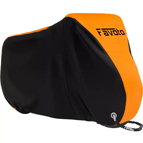 Favoto Fahrradabdeckung Wasserdicht aus 210D Oxford-Gewebe für Fahrräder