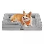 Feandrea Orthopädisches Hundebett mit wasserdichtem Bezug, Modell PGW252G01