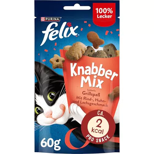 Felix KnabberMix Dreikäsehoch Katzensnack mit Käsegeschmack