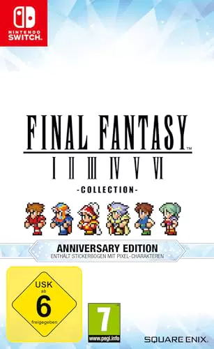 Final Fantasy Anniversary Edition I-VI für Nintendo Switch – Rollenspiel-Kollektion