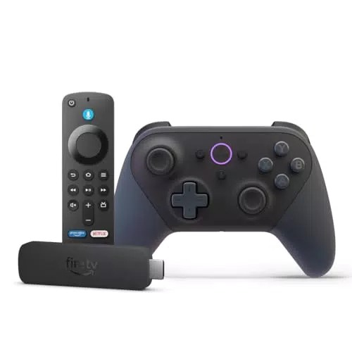 Amazon Fire TV Stick 4K Plus mit Luna Controller – Streaming- und Gaming-Bundle