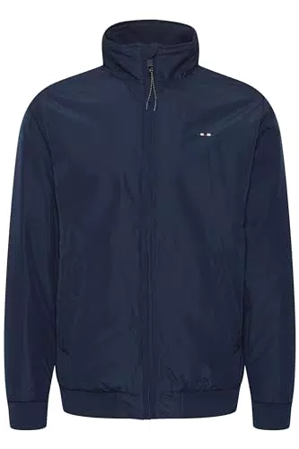 FQLauge Herren Übergangsjacke FQ1924 mit Rippbündchen und hochschließendem Kragen