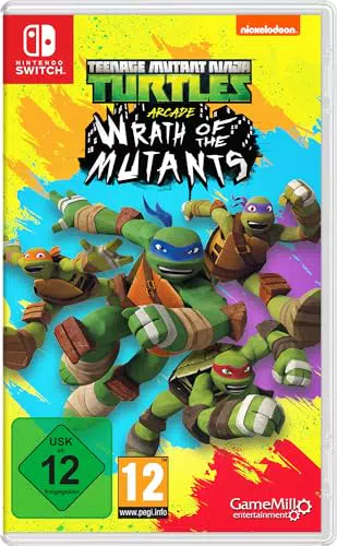 GameMill Entertainment Teenage Mutant Ninja Turtles: Wrath of the Mutants Switch