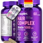 Haar Vitamine mit Biotin, Zink, Selen & Keratin für gesundes Haarwachstum