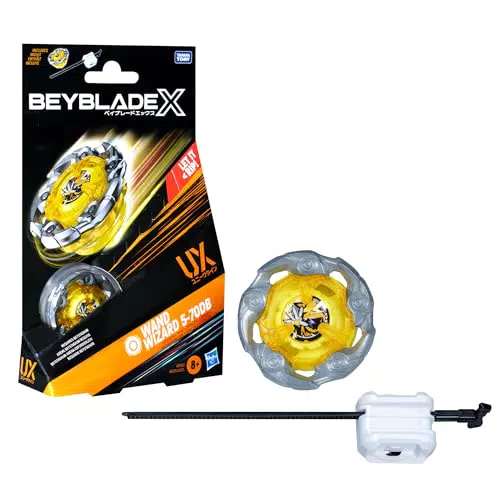 Hasbro Beyblade X Wand Wizard 5-70DB Starter Pack Kreisel mit Launcher