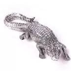 HAUCOZE Krokodil Skulptur – Moderne Deko Statue, Kunstfigur, Tier Geschenk