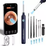 Hopefox Ohrenschmalz Entferner mit Kamera und LED, 1080P HD WiFi Otoskop