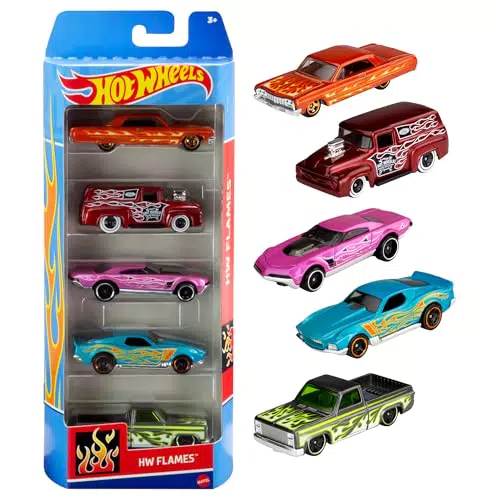 HOT WHEELS European Car Culture-Multipack - 6 Spielzeugautos im Maßstab 1:64