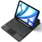 Inateck iPad Hülle mit Tastatur und Touchpad für iPad 10/11 Gen, Air, Pro