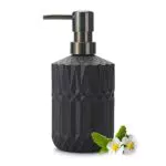 IVAILEX Glas Seifenspender für Bad und Küche mit ABS Plastikpumpe