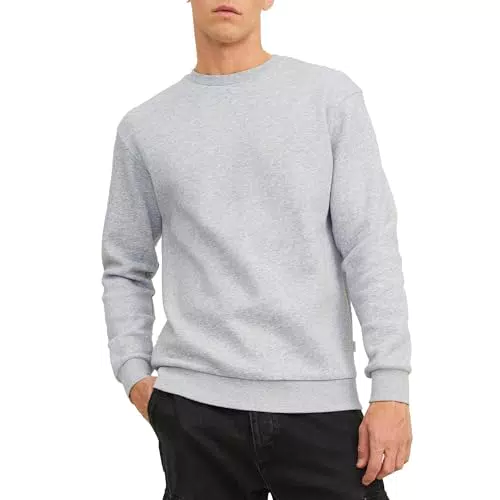 JACK & JONES Herren Sweatshirt Rundhalsausschnitt