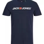 JACK & JONES Male T-Shirt Klassisches XXLLight Grey Melange