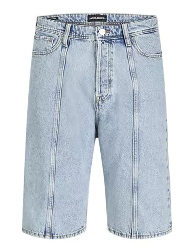 JACK & JONES Herren Shorts Jjiron Jjoriginal – Modische Jeansshorts