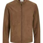 JACK & JONES Herren Kunstwildlederjacke Modell 12261197