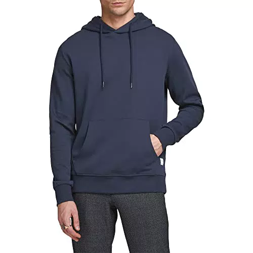 JACK & JONES Male Hoodie Sweat MNavy Blazer