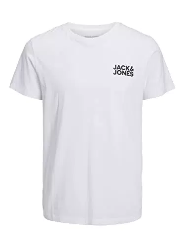 JACK & JONES Herren T-Shirt JJECORP Logo mit Rundhalsausschnitt