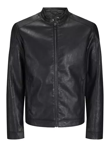 Jack & Jones JJEDYLAN Clean PU Jacke NOOS