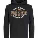 JACK & JONES Male Kapuzenpullover Logo Kapuzenpullover