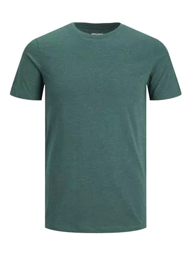 JACK & JONES Herren T-Shirt – Klassisches Basic Shirt für Alltag und Freizeit