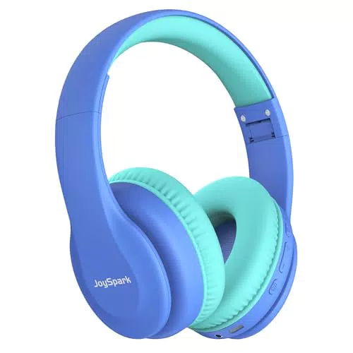 JoySpark Bluetooth Kopfhörer Kinder, Kabellose Kinderkopfhörer Over-Ear mit 85/94dB Lautstärkebegrenzung