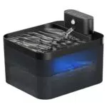 Kabelloser Katzenbrunnen mit Bewegungsmelder und leiser Wasserpumpe, BPA-frei