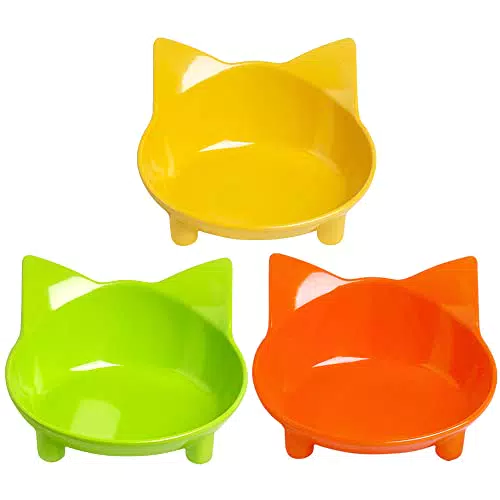 Katzennapf Set – Rutschfeste Futternäpfe für Katzen gegen Whisker-Müdigkeit