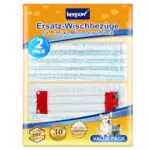 KEEPOW Ersatz-Wischbezug für Leifheit Profi XL Micro Duo und Cotton Plus
