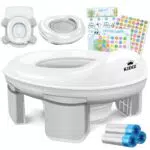 KIDIZ® Toilettensitz Kinder Töpfchentrainer - Komfortables Lerntöpfchen mit Müllbeutel