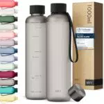 KIVY Trinkflasche Tritan - Sporttrinkflasche BPA-frei für Fitness und Gym