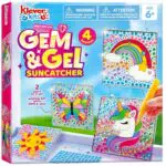 Klever Kits Suncatcher Bastelset für Kinder – DIY Diamant Malset Geschenk Mädchen