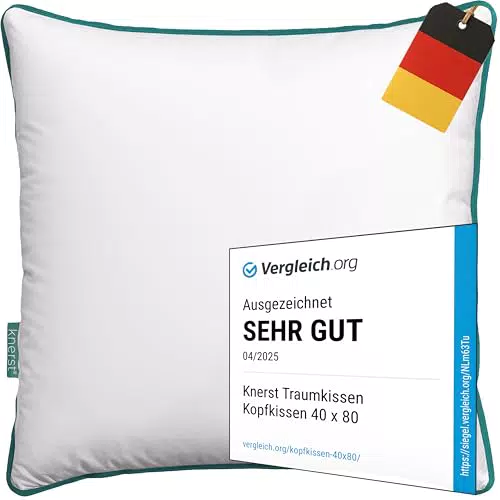 Traumkissen - Ergonomisches Kopfkissen für erholsamen Schlaf - Öko-Tex zertifiziert