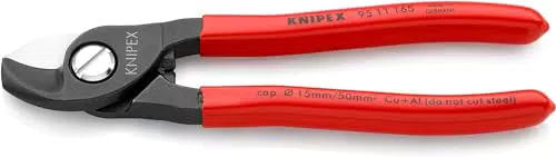 KNIPEX Kabelschere 95 11 165 SB – Präzises Schneiden von Kabeln
