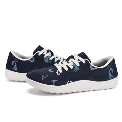 konhill Barfußschuhe Damen mit Schnürung – Atmungsaktive Sneaker für Alltag & Fitness