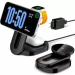 KPON MagSafe 3-in-1 Faltbare Ladestation für iPhone, Apple Watch & AirPods