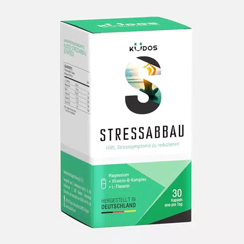 Kudos Stress Relief Kapseln – Natürliche Unterstützung zur Stressreduzierung