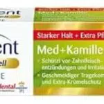 Kukident Professionell Haftcreme Med + Kamille für Zahnprothesen, starker Halt